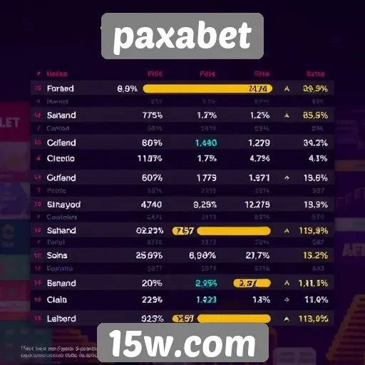 Acompanhe estatísticas de jogos no Paxabet